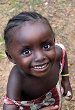 Young girl, Tiwai Island Sierra Leone